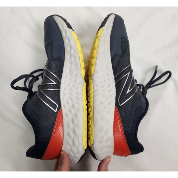 New Balance Men\'s Sz. 9 Fresh Foam EVOZ  Navy/Orange MEVOZLR Running Shoes main image 4